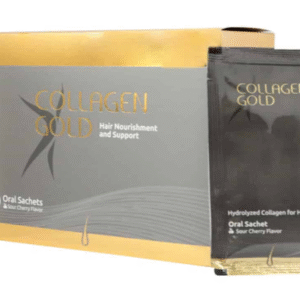 ساشه کلاژن گلد هیر Collagen Gold Hair مخصوص مو و ناخن آدریان 20 عدد